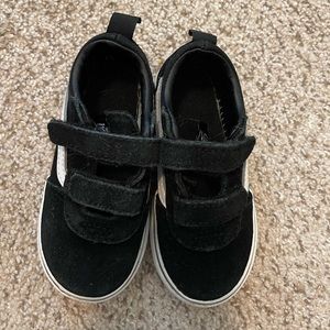 Toddler black vans
